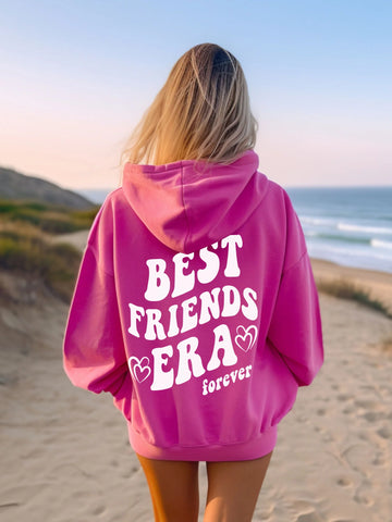Best Friends Forever Hoodie for Matching BFF Outfits and Everyday Cozy Vibes