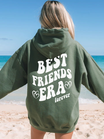 Best Friends Forever Hoodie for Matching BFF Outfits and Everyday Cozy Vibes