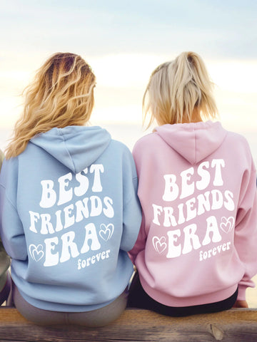 Best Friends Forever Hoodie for Matching BFF Outfits and Everyday Cozy Vibes