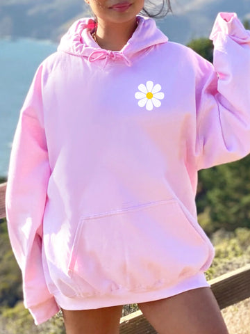 Double Sided Have A Good Day Hoodie for Positive Everyday Style