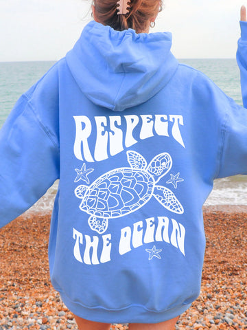 Coconut Girl Sea Turtle Hoodie for Ocean Conservation Style