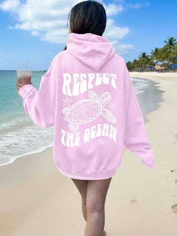 Coconut Girl Sea Turtle Hoodie for Ocean Conservation Style
