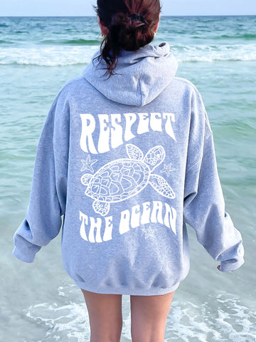 Coconut Girl Sea Turtle Hoodie for Ocean Conservation Style