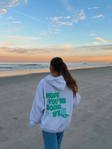 Puff Print Hoodie with Inspirational Message for Everyday Comfort