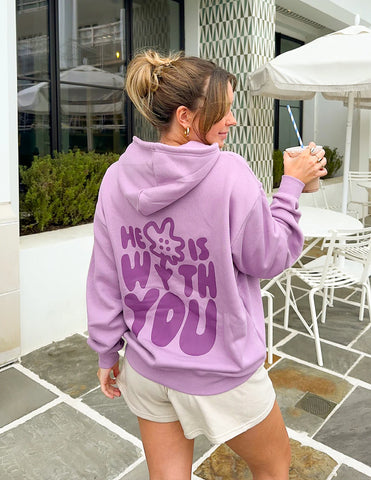 Inspirational Christian Hoodie with Isaiah 41:10 Bible Verse