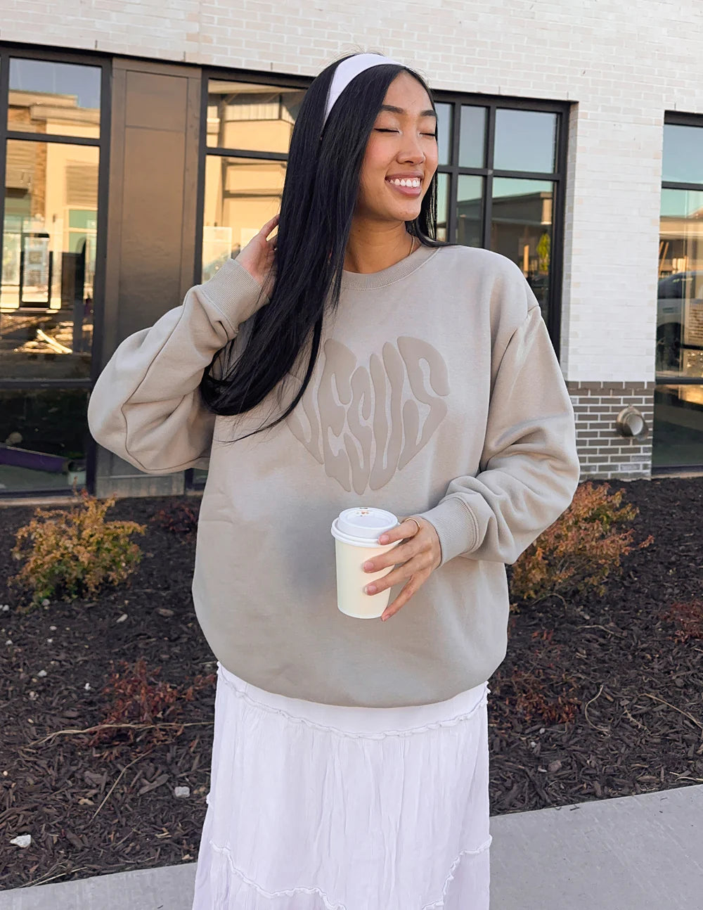 Heart & Soul Christian Crewneck Sweatshirt for Everyday Faith