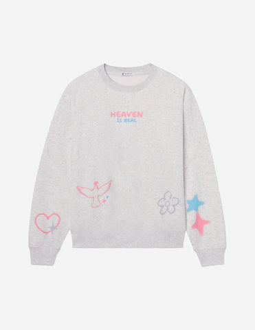 Heaven Is Real Unisex Sweatshirt | Cozy Bible Verse Crewneck