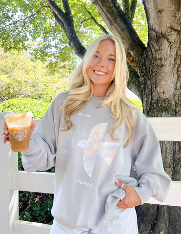 His Love Endures Forever Unisex Sweatshirt for Everyday Comfort & Faith