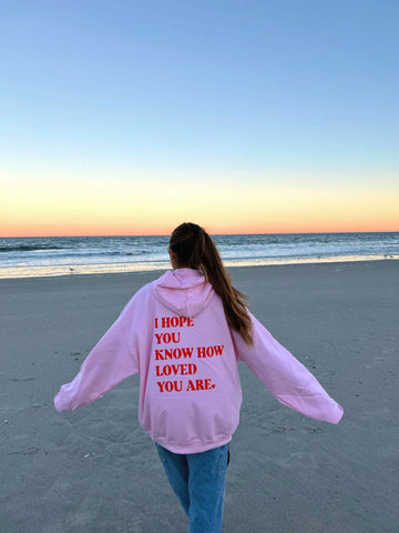 Cozy Embroidered Hoodie with Inspirational Message for Everyday Comfort
