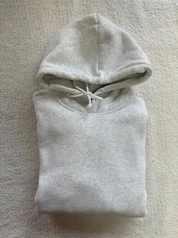 Pearl Grey Oversized Hoodie for Effortless Everyday Style