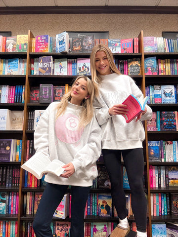 Pearl Grey 8 Ball Embroidered Sweatshirt for Effortless Street Style