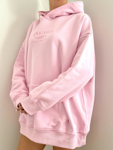 Pastel Magenta Oversized Hoodie for Effortless Everyday Style
