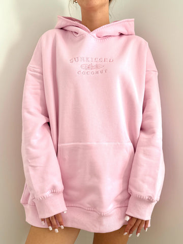 Pastel Magenta Oversized Hoodie for Effortless Everyday Style
