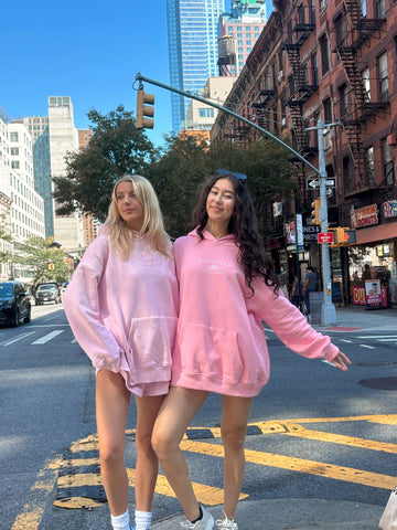 Pastel Magenta Oversized Hoodie for Effortless Everyday Style