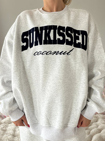 Pearl Grey Oversized Sweatshirt for Effortless Everyday Style