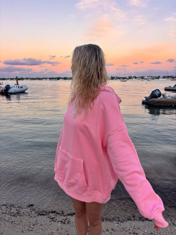 Oversized Cotton Candy Hoodie in 100% Cotton for Cozy Everyday Style
