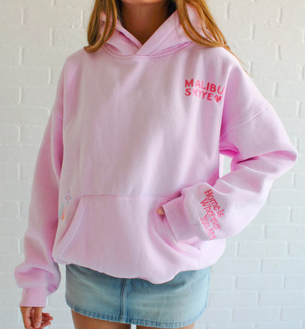 Soft Peony Pink Hoodie for Cozy Moments and Comforting Style