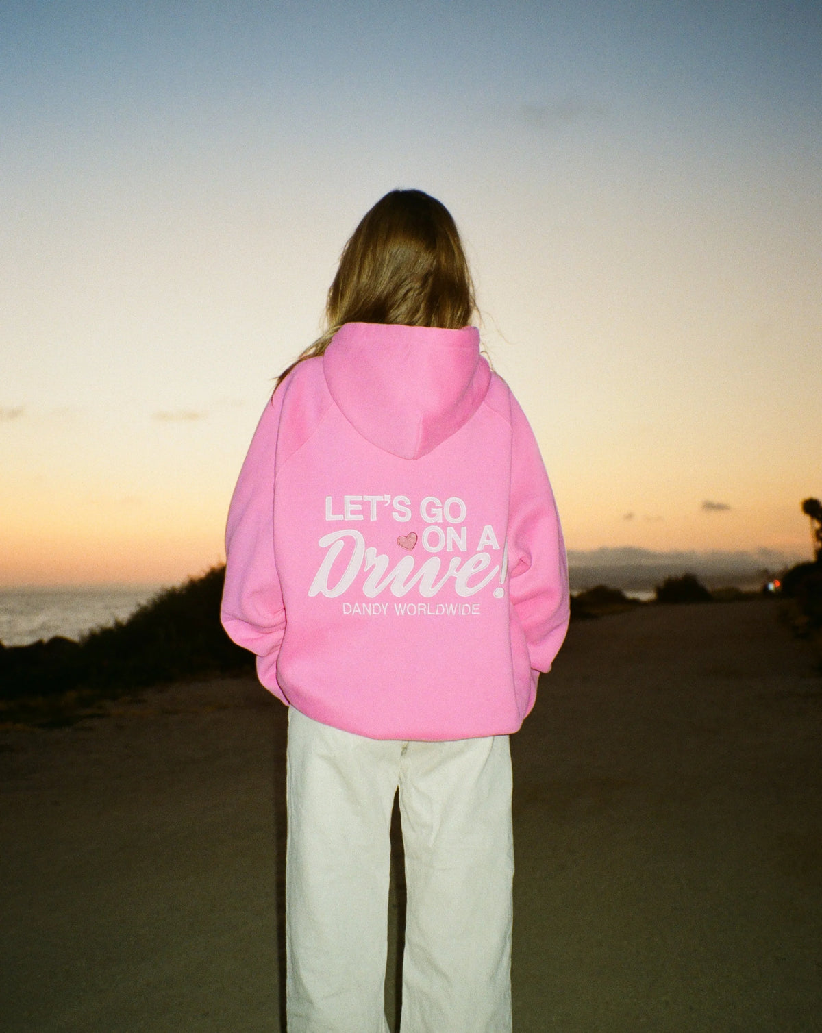 Oversized Pink Hoodie for Cozy Road Trip Vibes and Everyday Comfort