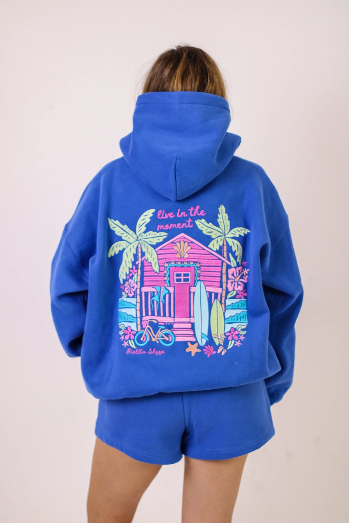 Embroidered Live in the Moment Hoodie | A Cozy Reminder to Be Present