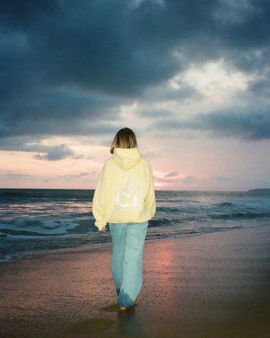 Butter Yellow Oversized Hoodie for Cozy Everyday Adventures