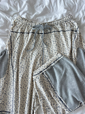 Blooming Floral Lounge Pants for a Sunny Day Vibe