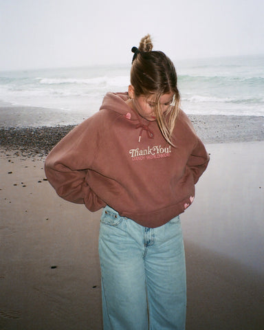 Cozy Light Brown Oversized Hoodie for Effortless Everyday Comfort