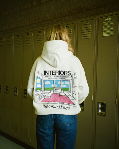 Heather Gray Oversized Hoodie with Embroidered Details for Cozy Everyday Style