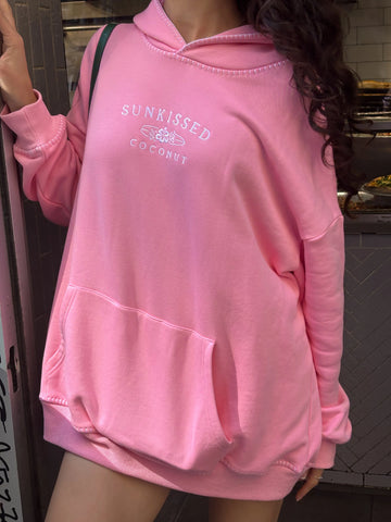 Oversized Cotton Candy Hoodie in 100% Cotton for Cozy Everyday Style