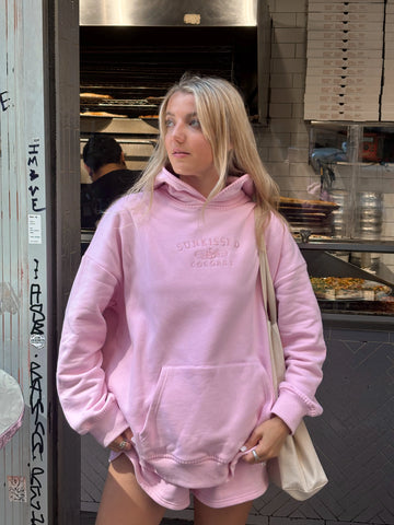 Pastel Magenta Oversized Hoodie for Effortless Everyday Style