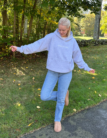 Heather Grey Jesus Is King Unisex Hoodie - Inspirational Streetwear