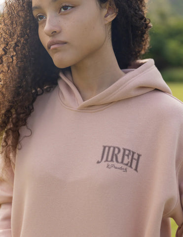 Everyday Faith Hoodie in Soft Mahogany Rose