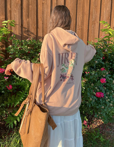 Everyday Faith Hoodie in Soft Mahogany Rose