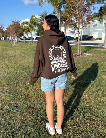 Seek First Kingdom of God Unisex Hoodie for Everyday Faith and Comfort