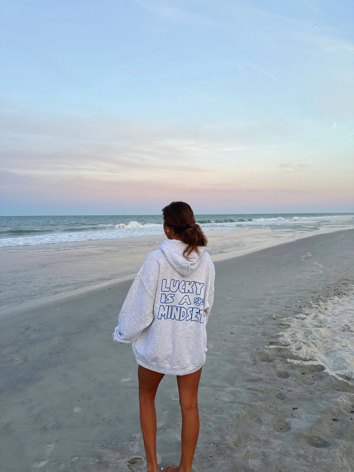 Lucky Mindset Hoodie | Cozy Oversized Streetwear for Effortless Style