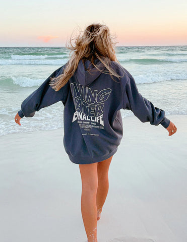 Inspiring Living Water Hoodie | Cozy Unisex Sweatshirt with Faith-Inspired Style