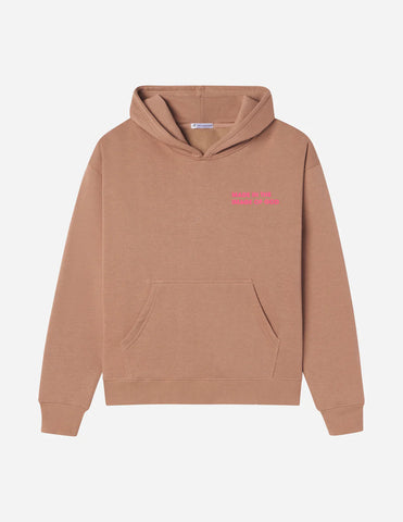 Cozy Brown Imago Dei Hoodie for Everyday Faith & Comfort
