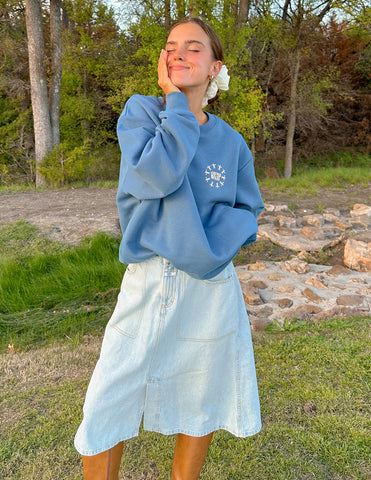 Inspiring Worship Crewneck Sweatshirt for Everyday Faith