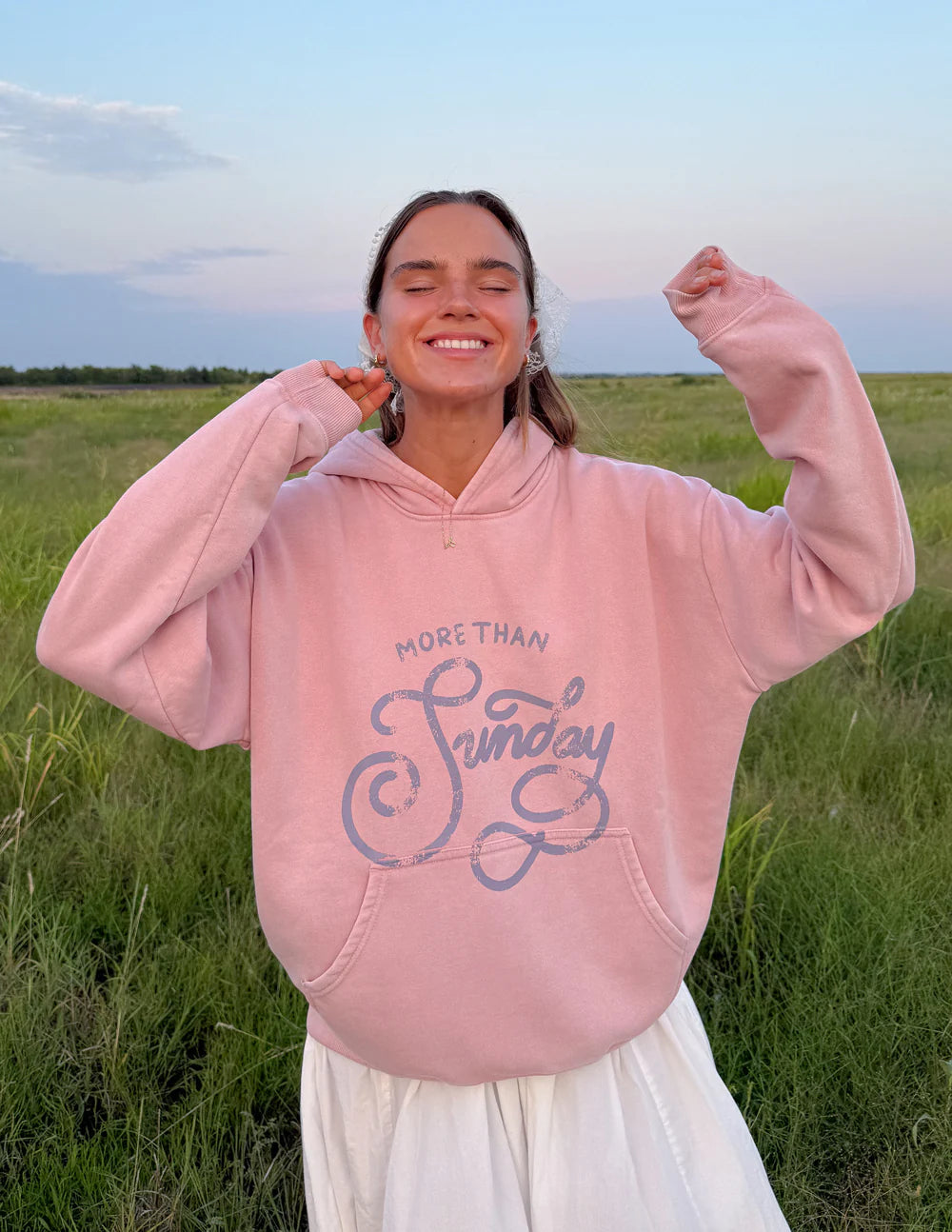 Everyday Comfort Hoodie with Inspirational Scripture Design
