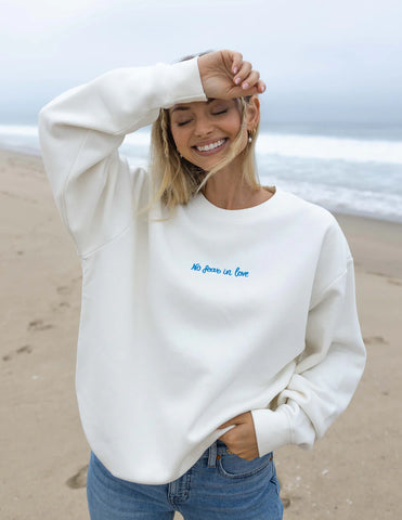 Inspiring No Fear in Love Unisex Sweatshirt for Everyday Faith