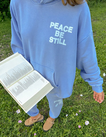 Peace Be Still Hoodie | Inspirational Unisex Sweatshirt for Daily Comfort