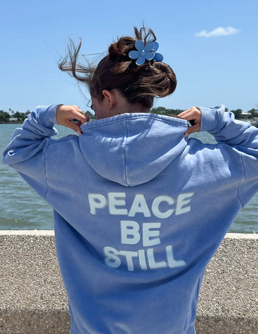 Peace Be Still Hoodie | Inspirational Unisex Sweatshirt for Daily Comfort