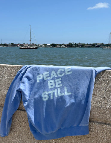 Peace Be Still Hoodie | Inspirational Unisex Sweatshirt for Daily Comfort