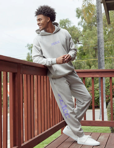 Lunar Rock Peace Hoodie with Inspirational Bible Verse