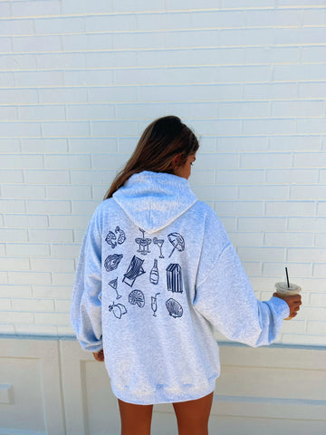 Cozy Beach Hoodie for Effortless Summer Style and Everyday Comfort