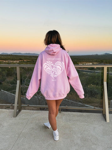 Cozy Puff Print Hoodie for Everyday Love and Comfort