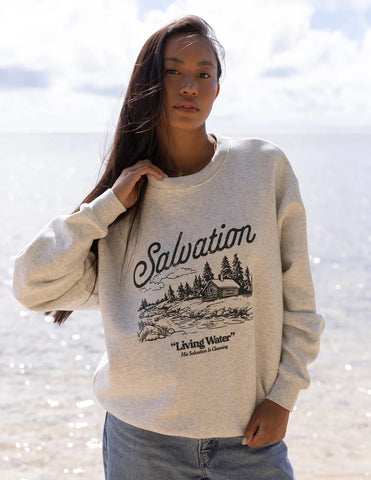 Inspiring Faith-Based Unisex Crewneck with Everyday Comfort