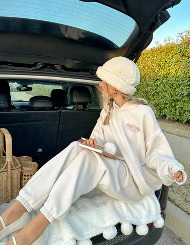 Inspired Strength Hoodie | Cozy Unisex Sweatshirt with Inspirational Quote