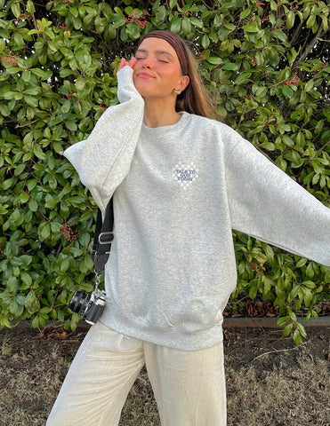 Faith-Inspired Unisex Crewneck Sweatshirt with Inspirational Scripture