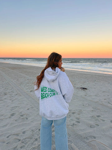 Soft Vintage Beach Club Hoodie for Cozy Everyday Style